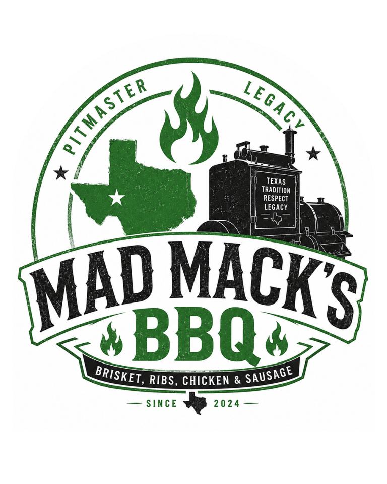 Mad Mack's BBQ logo