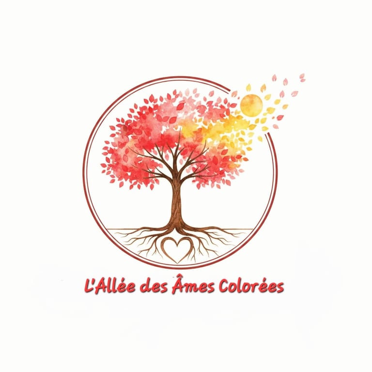 L'Allée des Âmes Colorées logo