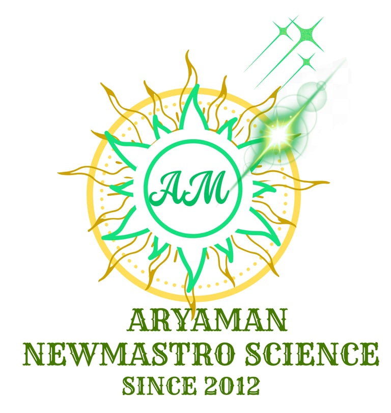ARYAMAN NEWMASTRO SCIENCE  logo