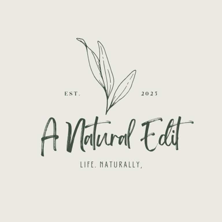 A Natural Edit logo