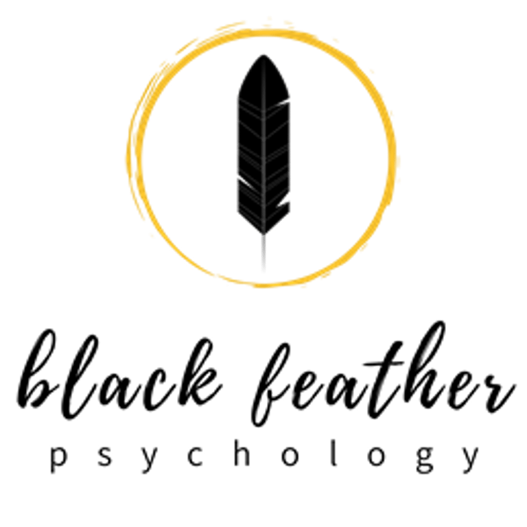 Black Feather Psychology logo