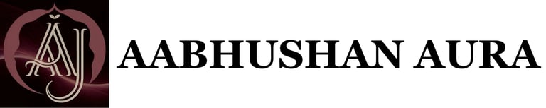 AABHUSHAN AURA logo