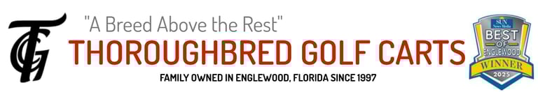 Thoroughbred Golf Carts logo