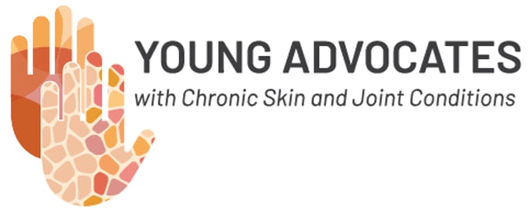 Young Advocates with Chronic Skin and Joint Conditions logo