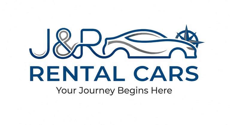 J&R Rental Cars logo