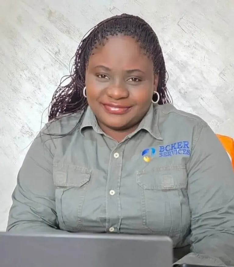 Gérante statutaire bcker services construction company drc congo lubumbashi kolwezi