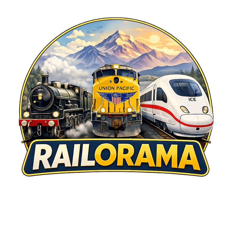 Railorama - Zugreisen in Echt und im Modell logo