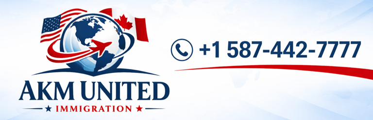 Akm United Immigration logo