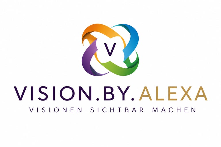 by Alexa,Vision, Raum & Identität“ logo