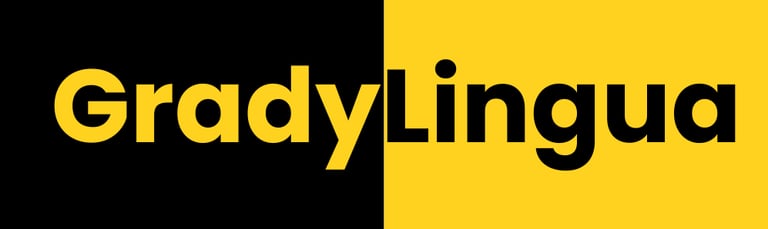 GradyLingua, Traducteurs anglais et russe à Nîmes, en Occitanie logo