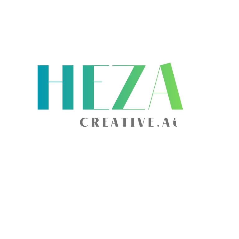 HEZA CREATIVE.AI logo