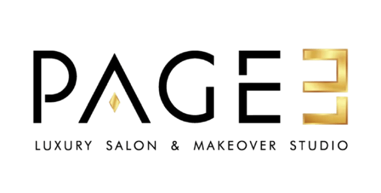 PAGE 3 Luxury Salon & Makeover Studio logo