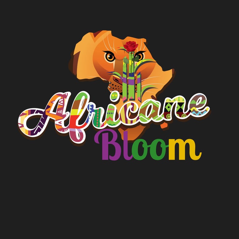 AFRICANE flora culture logo