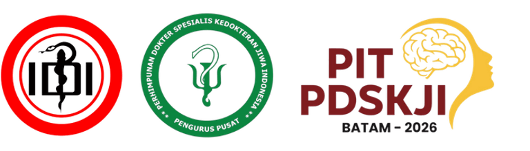 Pertemuan Ilmiah tahunan (PIT) PDSKJI 2026 logo
