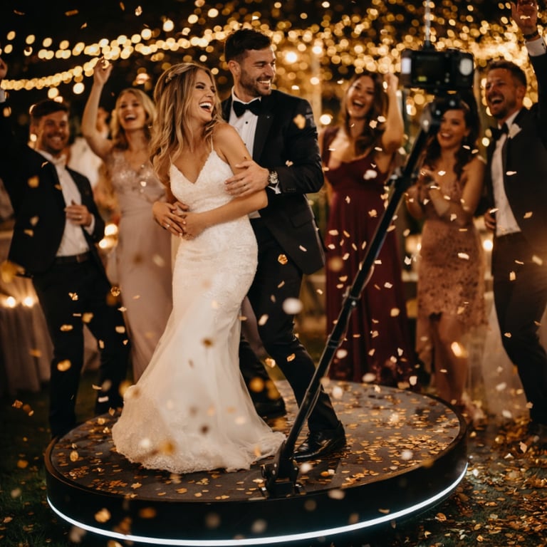 Fotomatón para bodas en Barcelona con fotos ilimitadas y diseño elegante