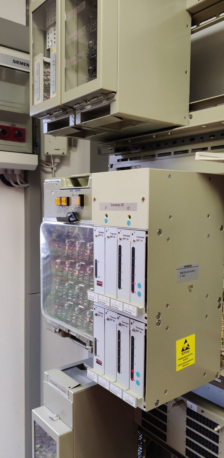 Inspektion an einer EBÜT80-Anlage