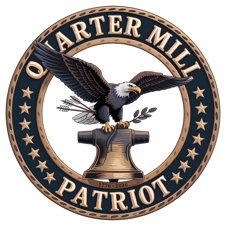 quarter mill patriot logo