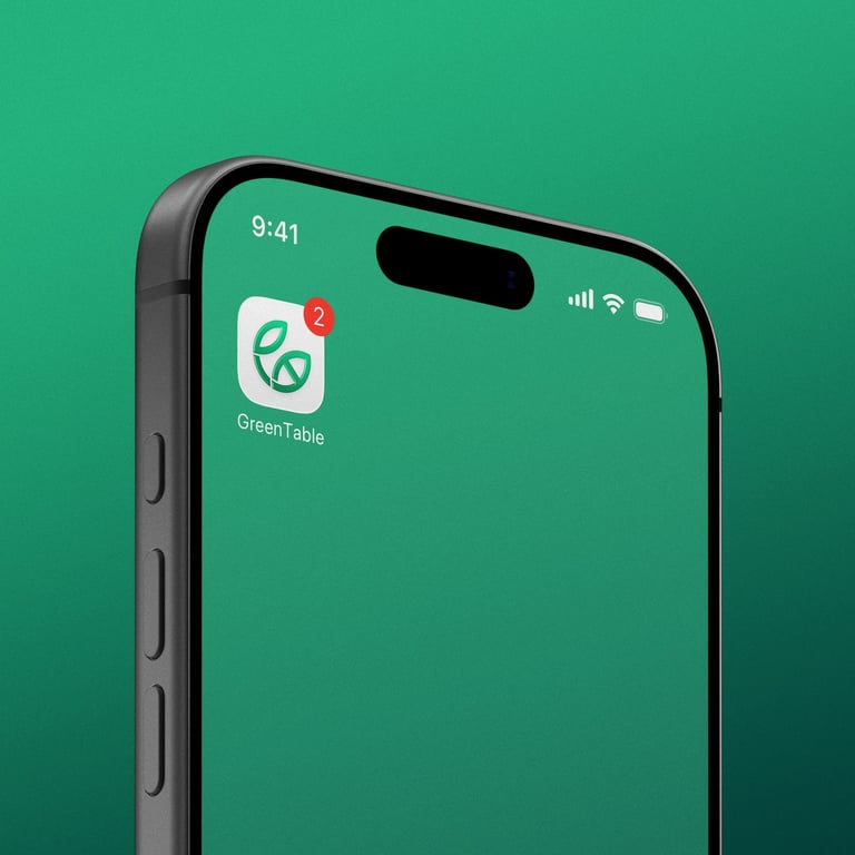 Green Table App Icon