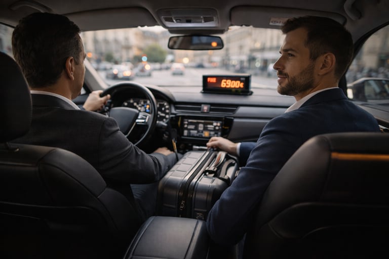 taxi Paris gare de l’Est avec chauffeur professionnel