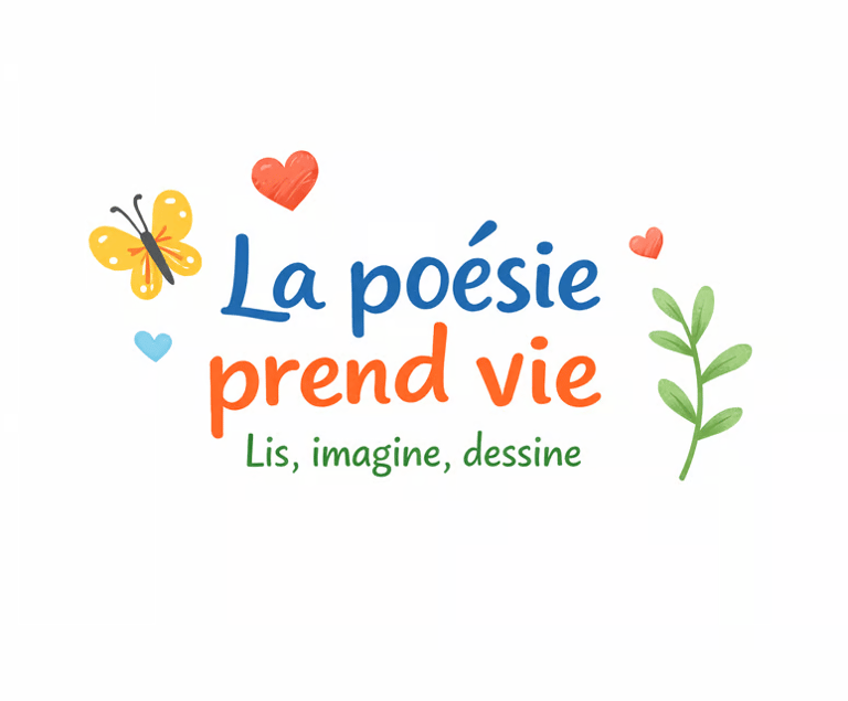 La poésie prend vie logo