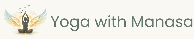 Yoga with Manasa logo