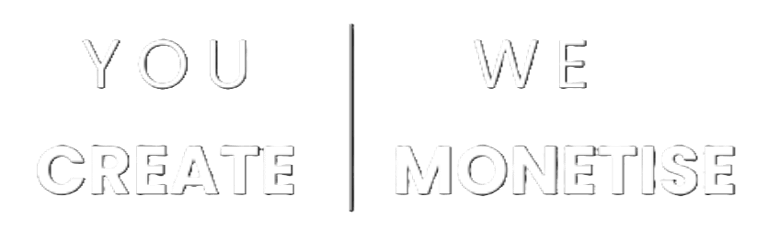 You Create We Monetise logo