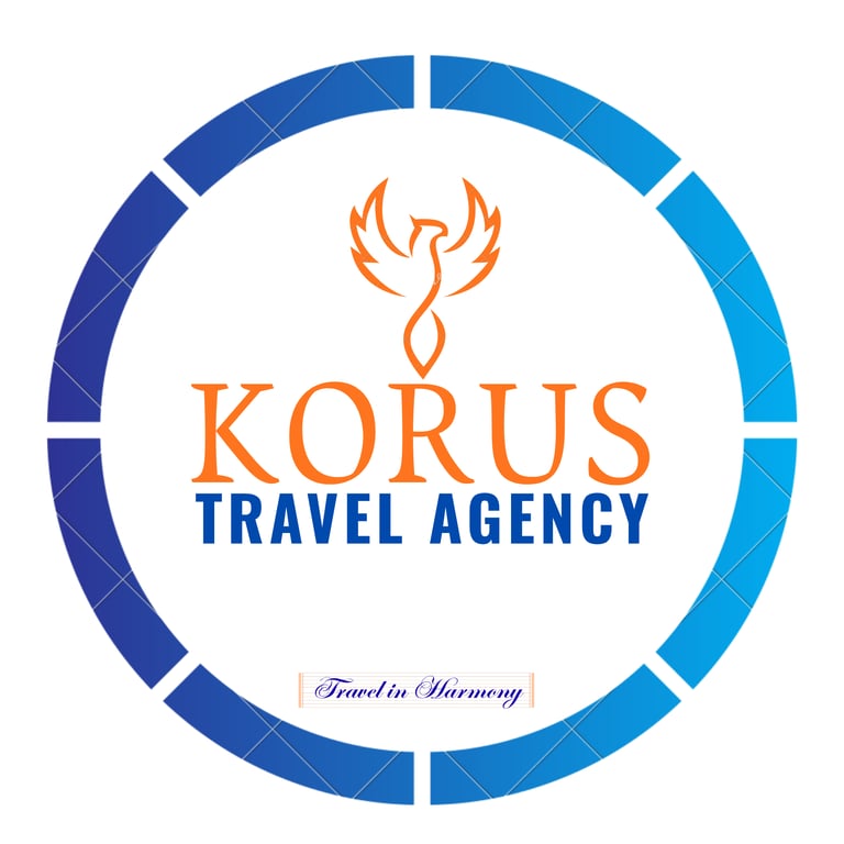 KORUS TRAVEL AGENCY logo