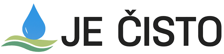 JE ČISTO logo