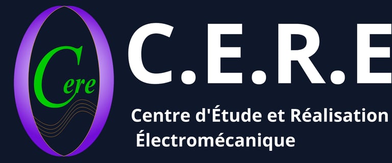 CERE Centre d'études et de réalisations électromécanique logo