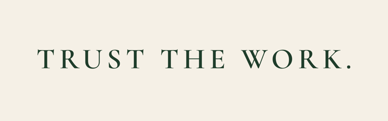 Trust The Work logo