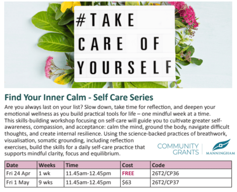 Guts of the Matter Self Care series