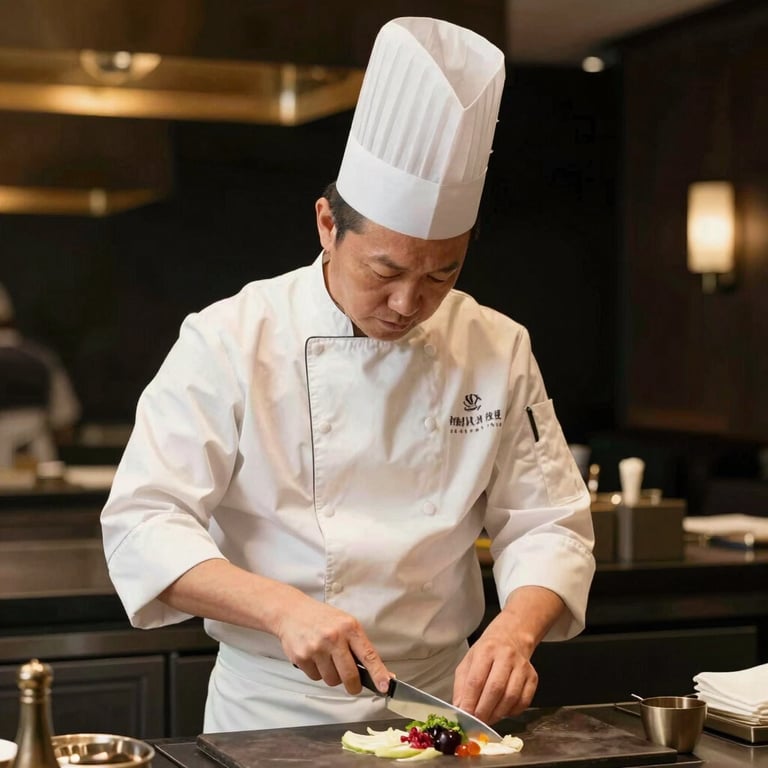 camarero jefe Casa Áurea