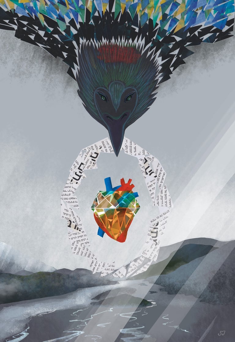 Nepal fairy tale illustration by Seseg 