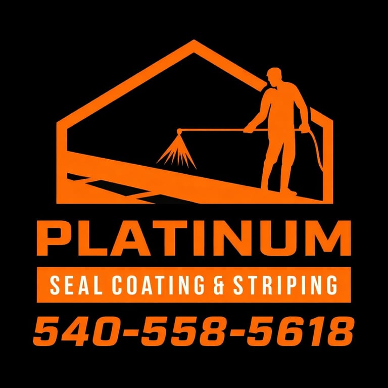 Platinum Sealcoating & Striping, Inc. logo