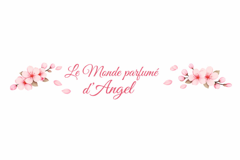 Le monde parfumé d'angel logo