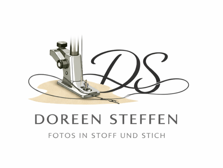 Fotos in Stoff und Stich logo