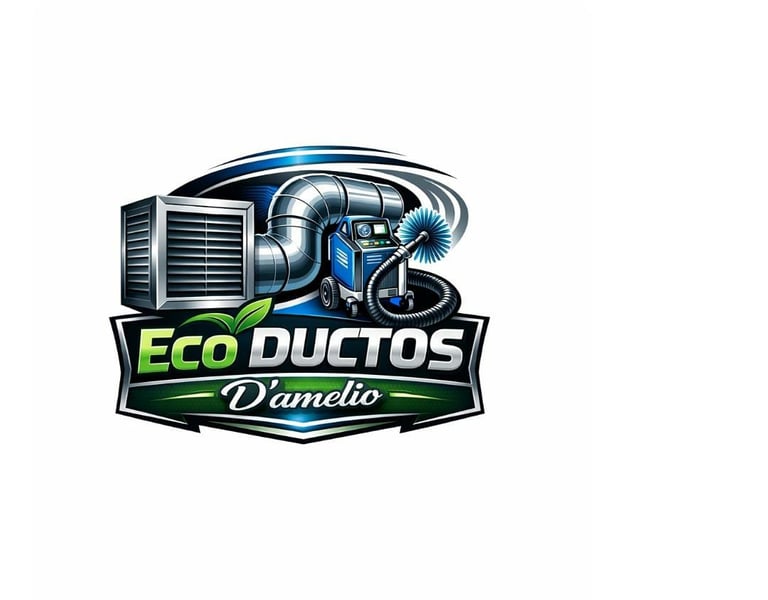 Limpieza Ductos de Aire Acondicionado en RD | Eco Ductos D'amelio | Desinfección | Aire Limpio logo