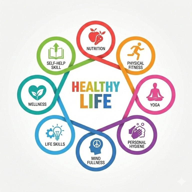 Life Skills-Nutrition-&-Wellness engagement in Hellokids Orchid Branch Preschool Kondapur Hyderabad