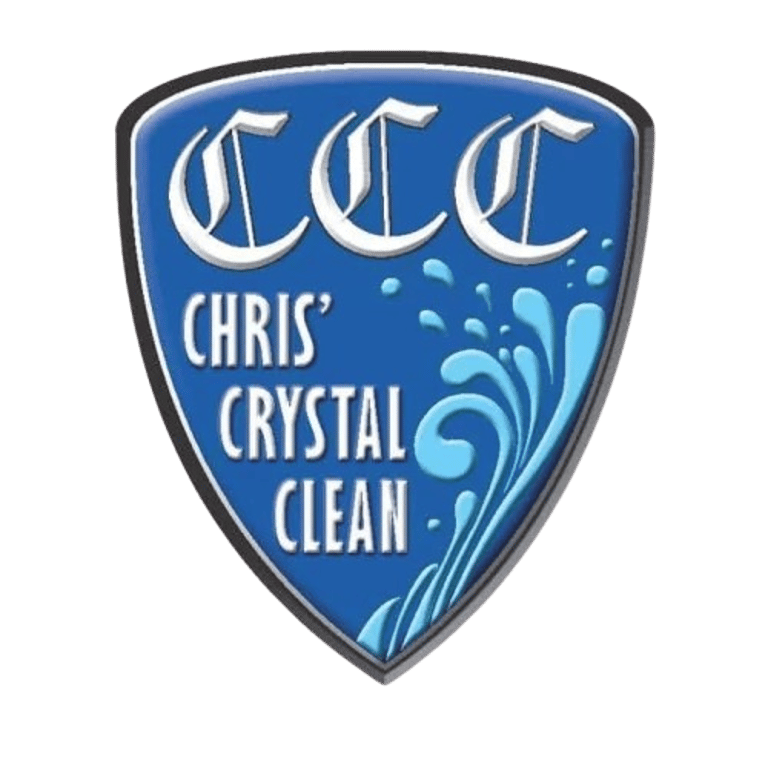 chris' crystal clean logo