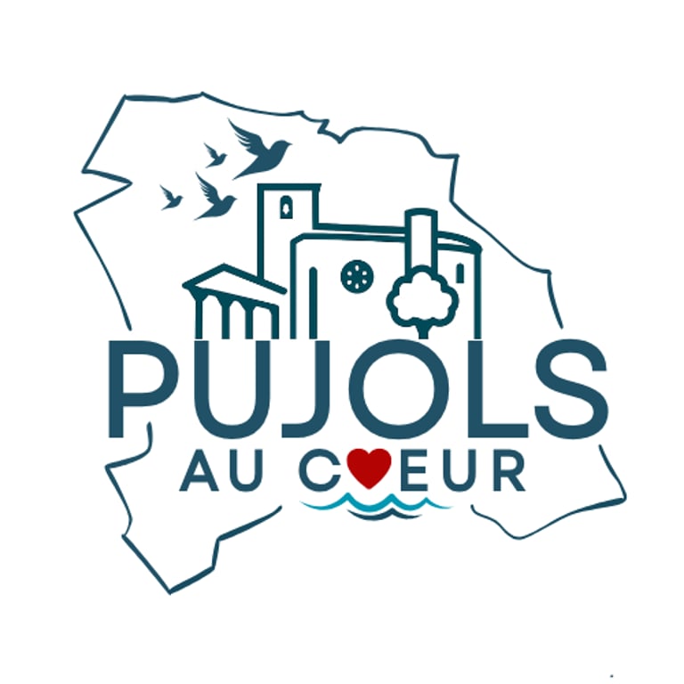 Pujols au coeur logo