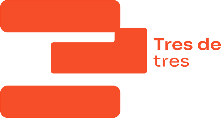 Tres de tres logo