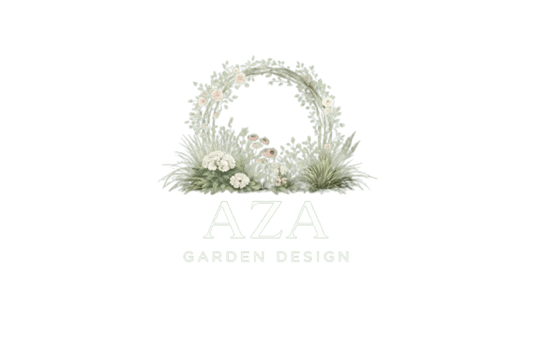 az garden design logo