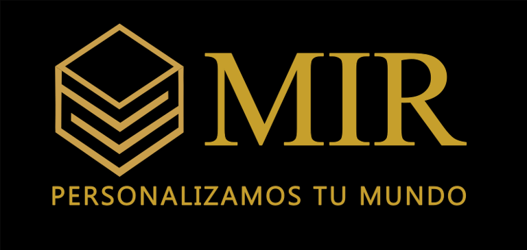 MIR personalizamos tu mundo logo