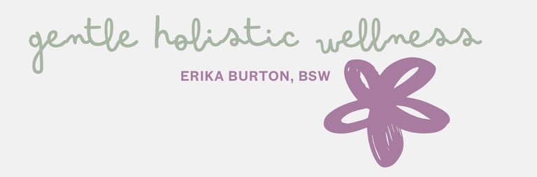 Gentle Holistic Wellness | Erika Burton, BSW logo