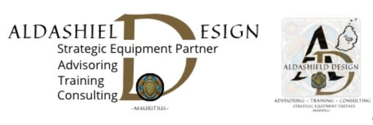 ALDASHIELD DESIGN logo