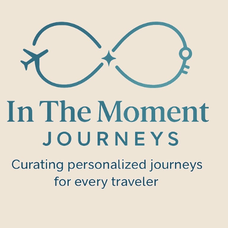 In The Moment Journey's, Travel Curators logo