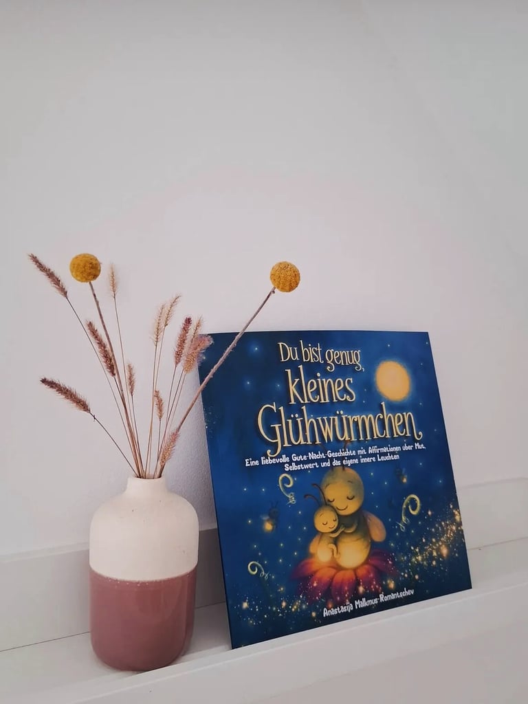 Du bist genug, kleines Glühwürmchen - Kinderbuch für Selbstwert, Selbstliebe & Affirmationen