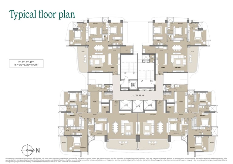 FLOOR PLAN VICEROY VISAVA ANDHERI WEST, VICEROY VERSOVA ANDHERI WEST, VICEROY ANDHERI WEST