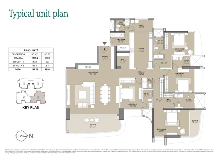 FLOOR PLAN VICEROY VISAVA ANDHERI WEST, VICEROY VERSOVA ANDHERI WEST, VICEROY ANDHERI WEST