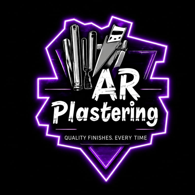 AR Plastering  logo